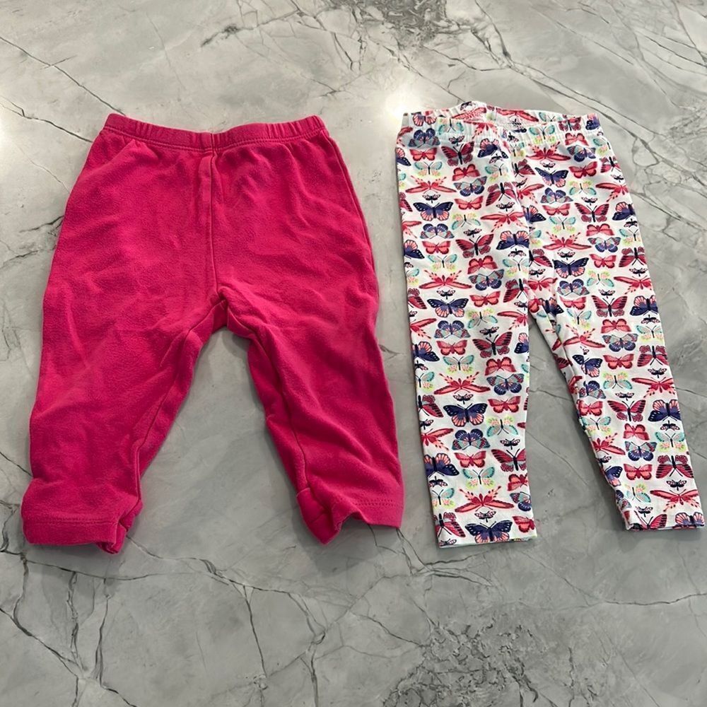 Carters  leggings 12M